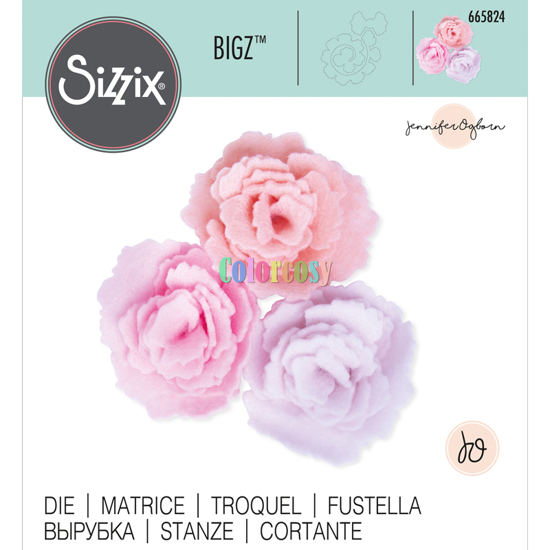 Sizzix Bigz Die By Jennifer Ogborn-  66582..
